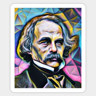 Nathaniel Hawthorne Portrait | Nathaniel Hawthorne Artwork 3 Sticker